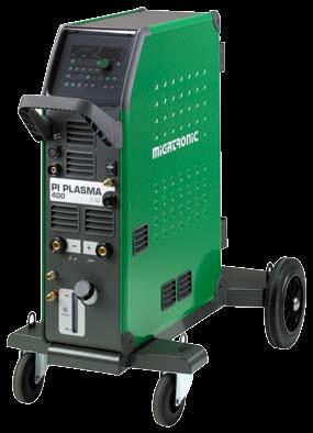 Plasma Welding PI Plasma Pi 400 Plasma, a three-phase, water-cooled welding inverter dedicated to plasma welding in the current range 5-400 A, is the obvious power source in any imaginable automatic