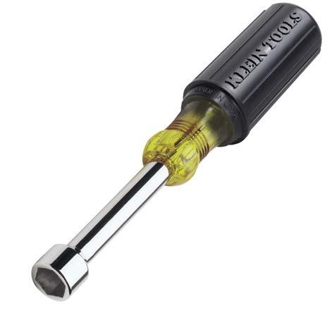 Screwdrivers, Nut Drivers and Accessories Cushion-Grip Nut Drivers Meets or exceeds applicable ASME / ANSI and MIL specifications Handle end is also color coded for easy identification Internal
