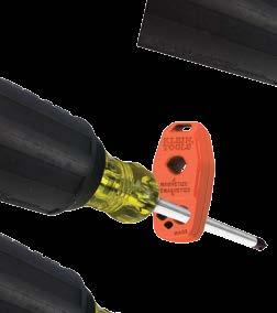 Screwdrivers, Nut Drivers and Accessories Introduction Extra-quality features have made the Klein name famous for hand tools features that assure greater convenience, comfort and efficiency in use,