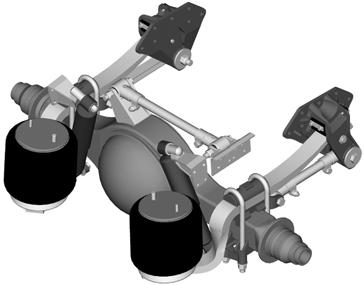 Installation Instructions Model 240AR Suspension Information 240AR INFORMATION SECTION The ReycoGranning Model 240AR is a four (4) point single axle / an eight (8) point tandem axle air spring