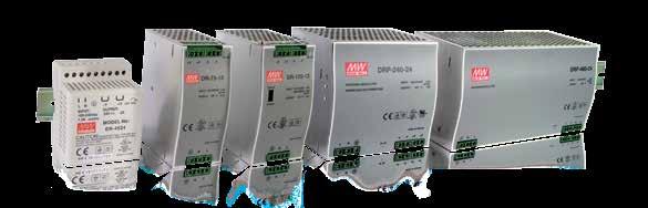 DR/DRP Series Automate Industrial Security Network A Telecom Metal Case 45~480W 85~264VAC input (DR-45/75, DRP-240) uilt-in constant current limiting circuit 115VAC/230VAC selectable by switch
