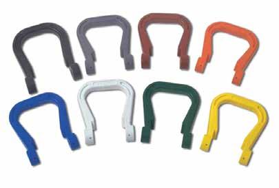 A rainbow of colors are available for handles and pistol grips on most Akron nozzles.
