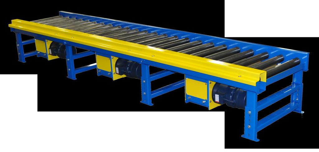 MODEL 525 CHAIN DRIVEN LIVE ROLLER The Model 525 Chain Driven Live Roller conveyor from RSI, Inc. is designed to handle heavy loads such as pallets, skids or drums.