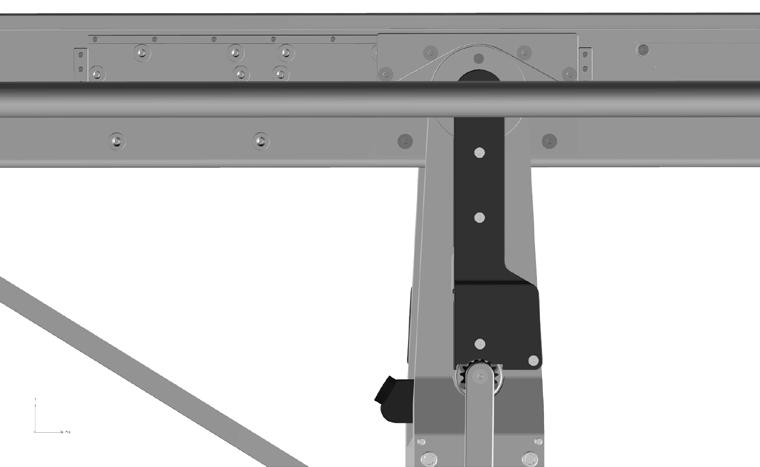 Install all 12 Screws, 6 on each side. Add appropriate counter weight-up to 130 lbs to balance the Miniscope.