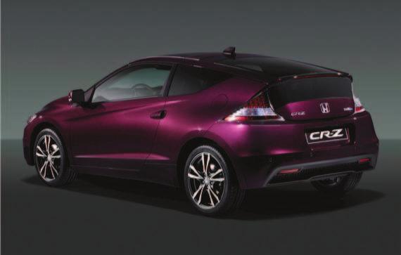 Info: The 2013 CR-Z can be