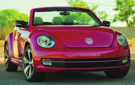 VOLKSWAGEN VW Beetle Convertible Model 2013