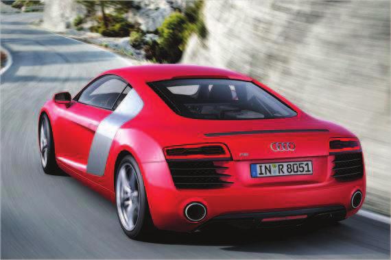 and the Audi R8 V10 Plus.