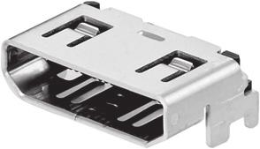 HDMI Connectors TCX3278 Type C Receptcle 8 6.3 2-1.3 3.2 11.2 (7.1) (6.5) (3.2) 7.1 6.5 TCX3278-310187 2-0.35 10.85 4 2-0.6 2-0.8 0.8 2.65 1.5 4.05 Rted 0.