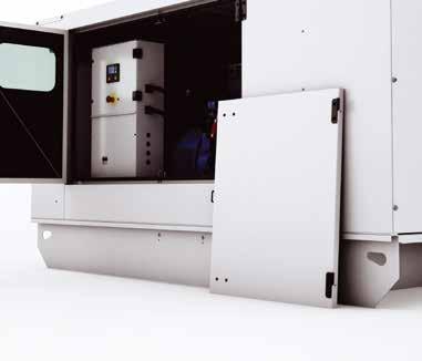 Enclosed Set Range The CAL and CALG enclosures ensure a high quality generator set with sound attenuation and protection suitable for a diverse range