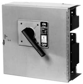 GENERAL Protective Devices - HCP Switchboard Unit Disconnect Switches Features CSA Certified / UL Listed under file number E649 00A-1200A switch design. Visible contacts.