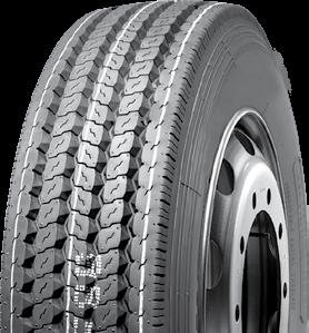 Cross-rib siping fights wear and improves wet traction. 211005713 225/70R19.5 G/14 TL 6.75 16 31.9 8.9 3970/3750 110/110 M 128/126 64 211005714 245/70R19.5 H/16 TL 7.50 16 33.0 9.