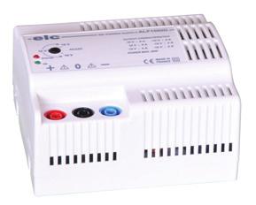 SYMMETRIC POWER SUPPLY EAN CODE : 3760244880086 + 15V or 12V or 24V ALF1502D PRATICAL : ON/OFF switch. - Power-on indicator. - 60 W available on the positive output alone.