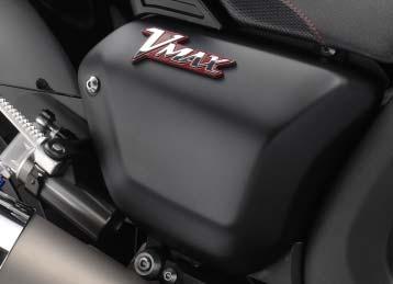 gearbox cover and a handlebar cap For a sophisticated and stylish look 907-981Y3-11-00 Anodised aluminium with matt black finish The optional VMAX Billet Clutch Cover of the VMAX