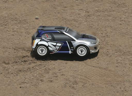 1/24 MICRO READY-TO-RUNS FAST & FEARLESS. ACTUAL SIZE 134 1/24 4WD Brushless Micro RTRs RALLY CAR: LOSB0243: U.