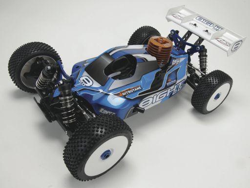 The Losi 350 engine provides an optimum amount of power for the buggy, whether dominating a race or just bashing in the backyard. This potent.
