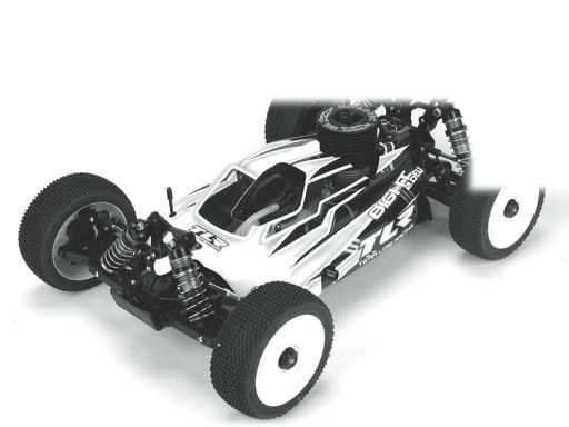0 Race Roller is a competition buggy chassis that TLR experts have tuned to exacting specifications.