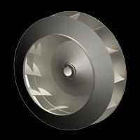 Volume up to 140,000 CFM Arrangements 1, 3, 4, 7, 8, & 9 RTS Radially Tipped Wheels are a heavy duty, high efficiency design