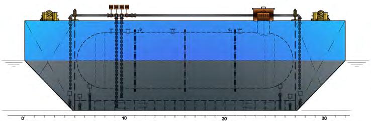 COT.MCP.026 : 52.49 Ft. : 29.52 Ft. : 14.76 Ft. DRAFT : 8.20 Ft. STEEL WEIGHT : 67.
