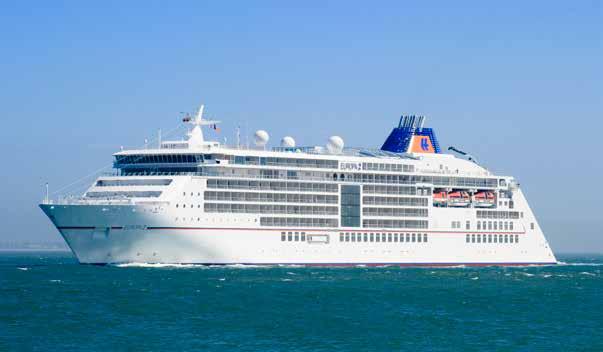 3,646 cruise passengers about to embark on a carefree voyage MS FRAM Built in Italy by Fincantieri and fittingly named after the ship used by Norwegian polar explorers Nansen and Amundsen,