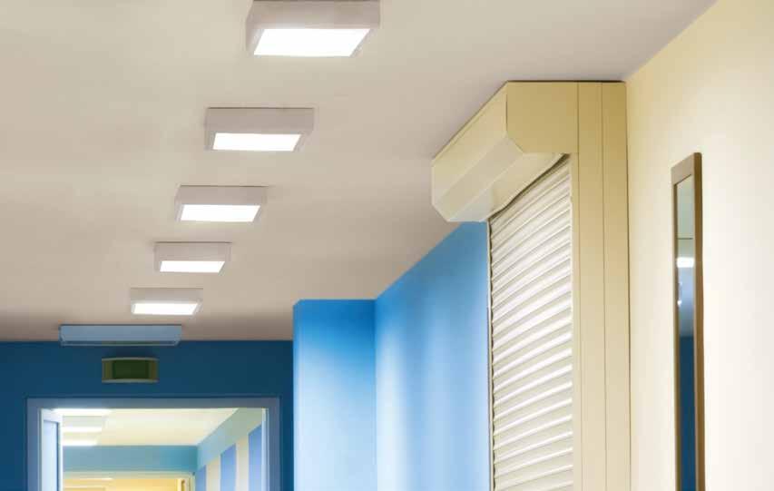 1' x 1' PL11 Series IDEAL FOR: Hallways Bathrooms Entryways Dimming Systems: 0-10V Beam Angle: 112 Degrees 5