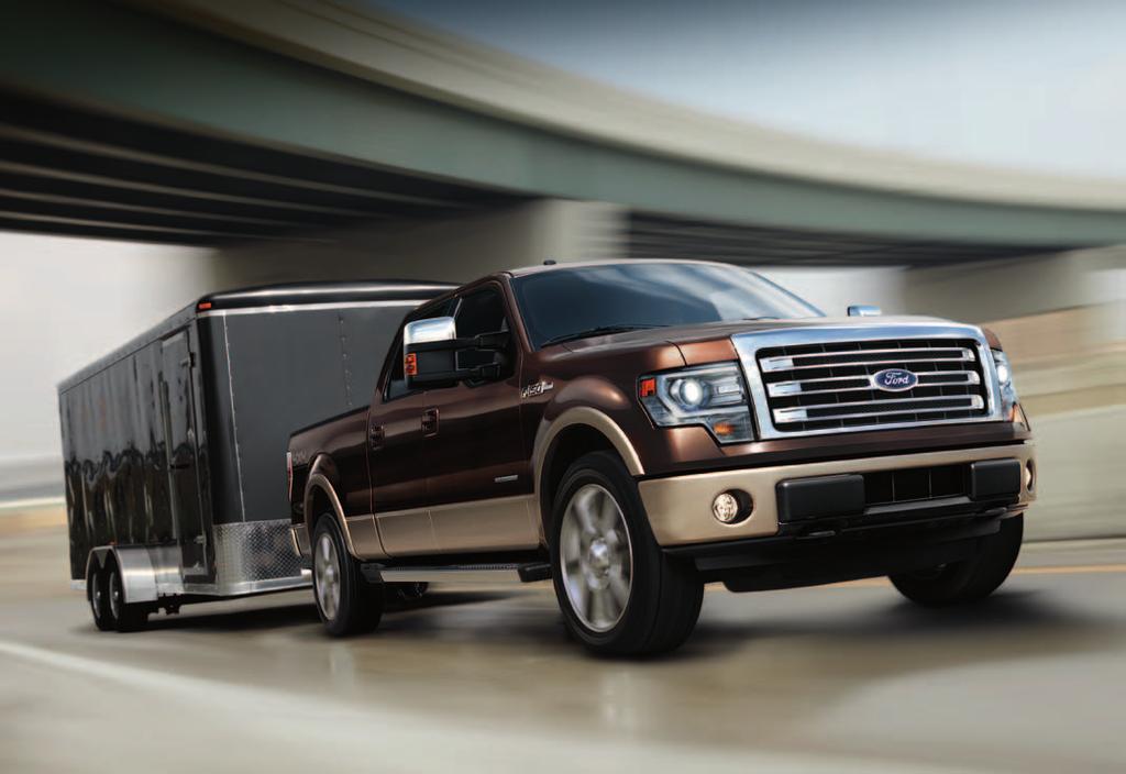 Click here to see how F-50 helps you trailer with ease. ready and stable. Ford F-50 helps keep your trailer where it belongs. In line. With a max. towing capability of up to,300 lbs.