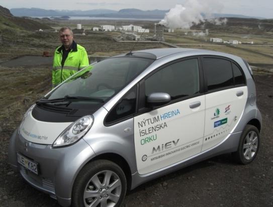 Battery vehicles added for comparison and increased learning THINK arrives in Iceland In early 2010 it was decided to add battery vehicles to the fleet.