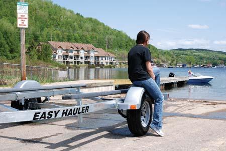 FISHING BOAT TRAILERS Easy Hauler Trailers are the solution to all your fishing craft needs.