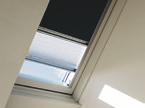 4555 1085 1100 4560 4564 4565 4570 4571 The VELUX duo blind is a blackout blind and a pleated blind in one.