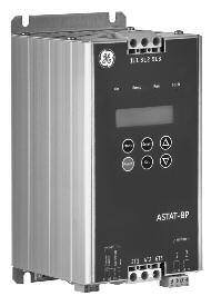 Solid-State Drives & Starters ASTAT BP Digital Soft Starters for 3ph AC Induction Motors The ASTAT BP soft starter delivers reliable performance and smooth acceleration and deceleration on 3 phase AC