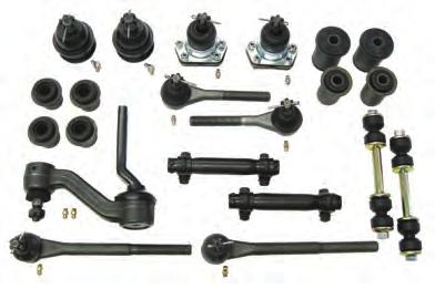 2 Upper Ball Joints 2 Lower Ball Joints 4 Lower Control Arm Bushings E-DIX69 No volume discount.
