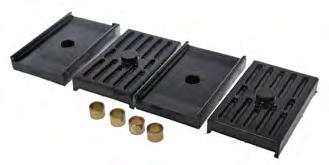 95 set 3-2136G BLS-1130 Front Leaf Spring Bracket Hardware Kit Correct bolts and special clips for mounting