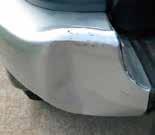 provided there are no cracks & dents Holed or cracked bumpers requiring plastic welding Any bumper rubbing strip or number plate that is