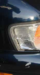 lamp and glass (exterior) General pitting provided it does not interfere with driver s line of sight & is still warrantable Damage that can be repaired within the requirements of the Warrant of