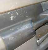Seat Belts (interior) Webbing torn or cut and will fail a Warrant of Fitness Seating, Trim, Dashboard & Fascia (interior) Occasional light staining, as long as it can be removed by shampooing Light
