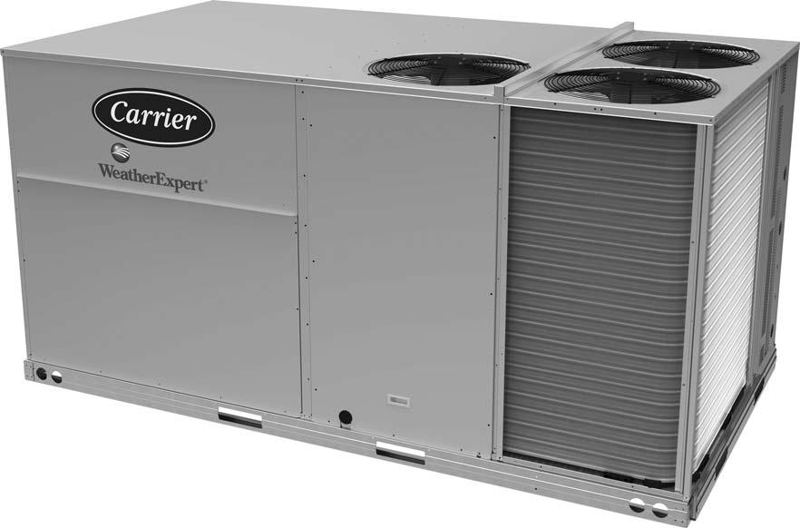 48LC WeatherExpert R Series Ultra High---Efficiency Single Package Rooftop and Single Zone VAV Gas