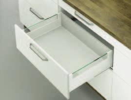 DRAWER SIDE RUNNER SYSTEMS HÄFELE MOOVIT MX Drawer and Pull Out for Door Front FixingDrawer Side Runner SystemsHäfele MX / Planning and ConstructionDimensional data not binding.