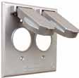 - - Gray 24 One Gang Flanged Extension Adapter 10.