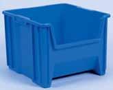 W Storage Bins Super-Size AkroBins & Dollies Available in 5 sizes and 3 colors: Red, Yellow, and Blue. 30280 30281 Control inventories, shorten assembly times, and minimize parts handling.