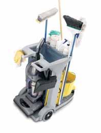 Recycling & Waste Transport Systems AkroClean Compact Cleaning Cart Ideal for use in any application: Office Hospital Schools & Universities Theaters Hotel Shopping Center Convention Center And Many