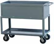 Carts & Transport Systems High-End Narrow Aisle Truck Extra-narrow aisle truck for order-picking and stocking where space is limited. Slim design fits easily in tight areas.