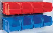 Storage Racks Louvered Hanging Systems Take back valuable floor space maximize parts storage and handling efficiency. Louvered Panels used with AkroBins offer the ultimate in storage flexibility.