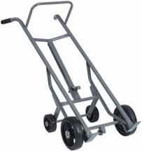 Trucks & Dollies Drum Handling Equipment Drum Hand Truck Transport 30 and 55-gallon drums with ease. Strong rugged construction for heavy-duty drum handling.