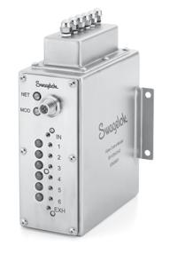 Modular Platform Components () 25 Surface-Mount ccessories Digital Valve Control Modules (VCM) The Swagelok VCM uses a sophisticated control and monitoring system to operate up to six pneumatic