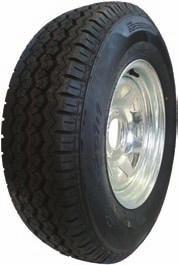 5 215 x 15, 8 Ply 975 kg ALLOY TRAILER RIMS WITH TYRES Description: Rating: Outer Diameter: MW330/165ALLOY 165 x 13 8