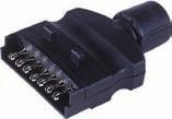 > LIGHTING & ELECTRICAL ELECTRICAL CONNECTORS & CABLE Utilux 7 Pin Flat Trailer