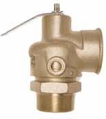 12-200 Series Low Pressure Steam Heating Boiler Safety Valves Section IV Heating Boilers D C Medium capacity safety valves protect ASME Section IV low pressure steam heating boilers.