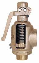 A B 29 Series Bronze Safety Valves Dimensions and Weights Model Size (in./mm.) Wt./Ea. Dimensions (in./mm.) Number Inlet Outlet (lbs./kg.) A B C 29-102 3/8 1 1.30 2.12 5.40 1.25 10 25.