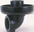 Drip pans offer ideal flow characteristics, and serve to isolate the valve from piping stresses that can adversely effect safety valve performance and longevity.
