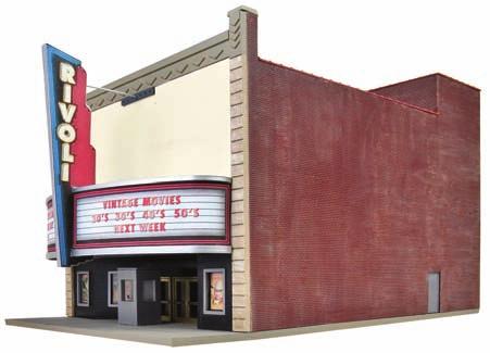 for Signboard, Window Displays & Marquee Easy Assembly 933-3771 Rivoli Theatre Cornerstone Main Street USA Vic s Barber Shop - Kit $19.