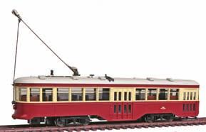 Features full interior with lights, realistic trolley pole, smooth-running mechanism with flywheels and factory-installed DCC decoder. 160-84607 Toronto Reg. Price: $175.00 Sale: $119.